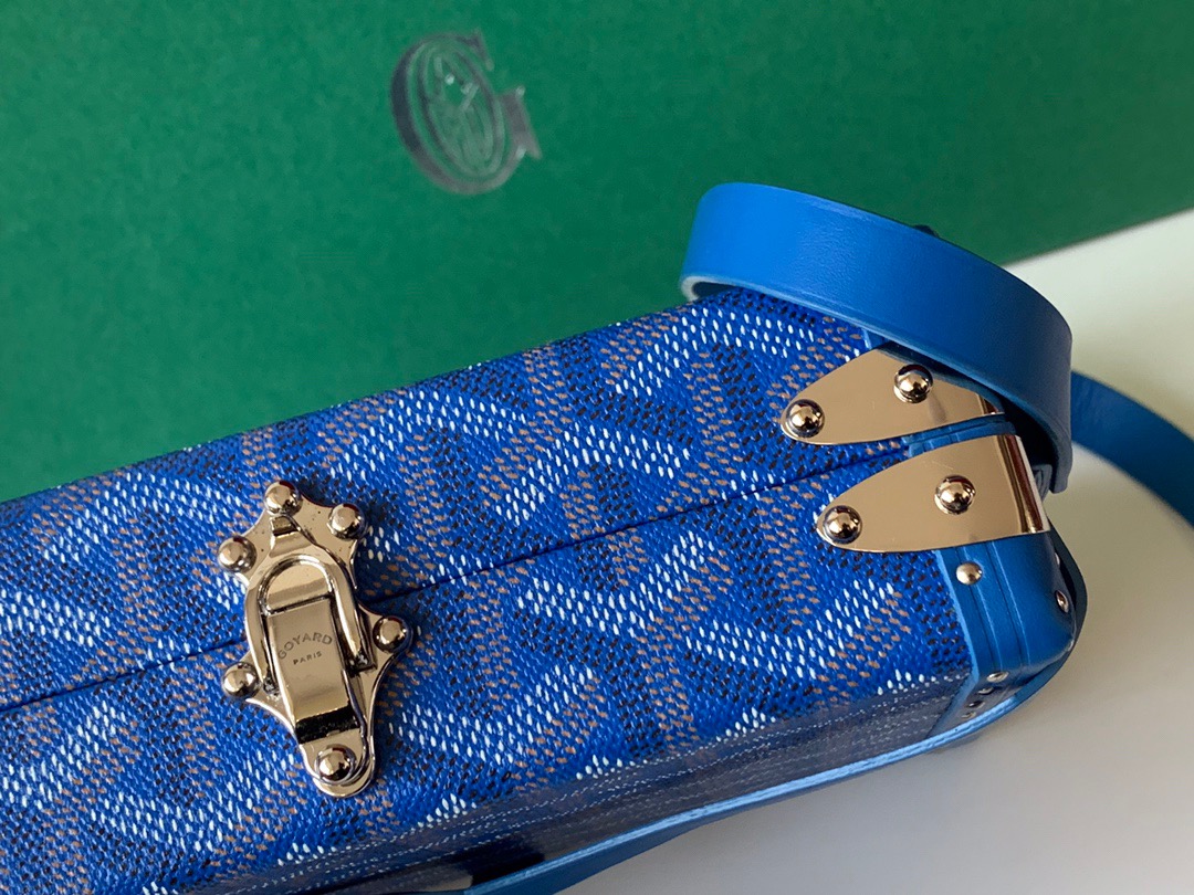 고야드 19FW 트렁크 스트랩백 스카이 블루