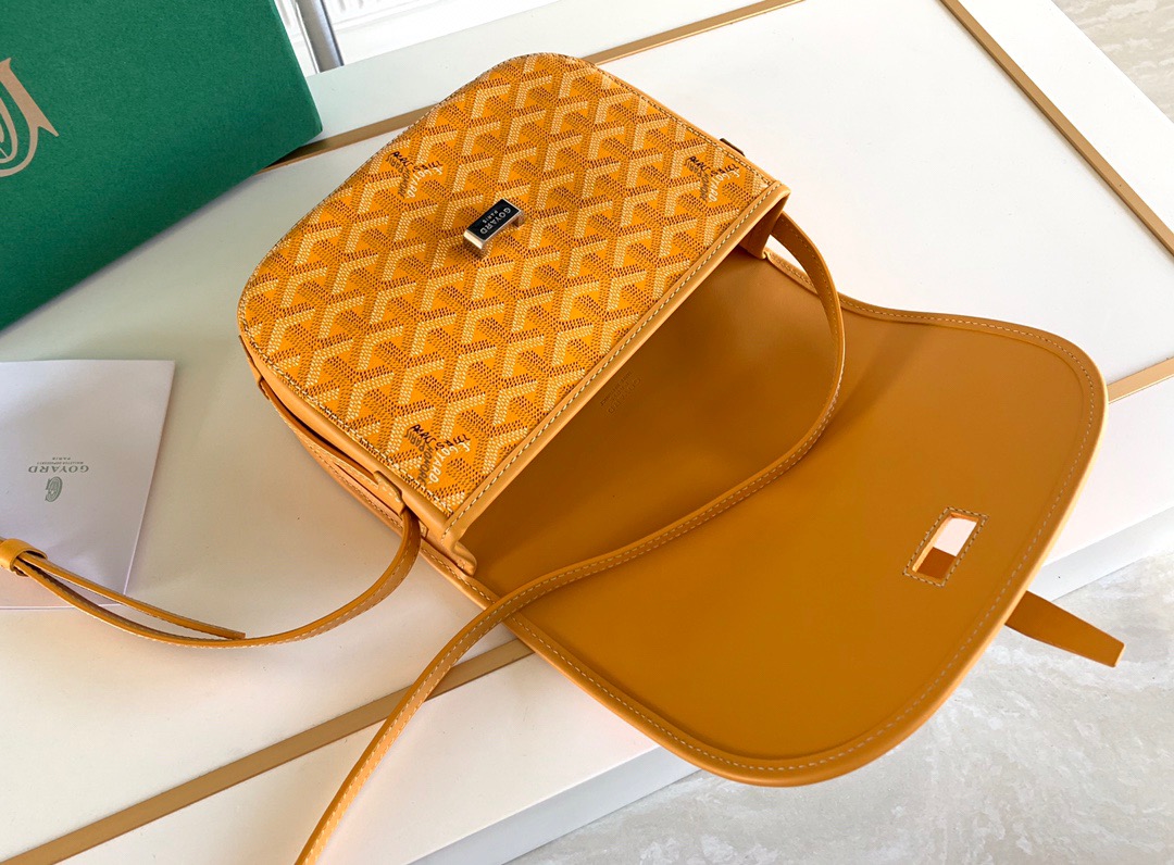 고야드 벨베데르 크로스백 옐로우