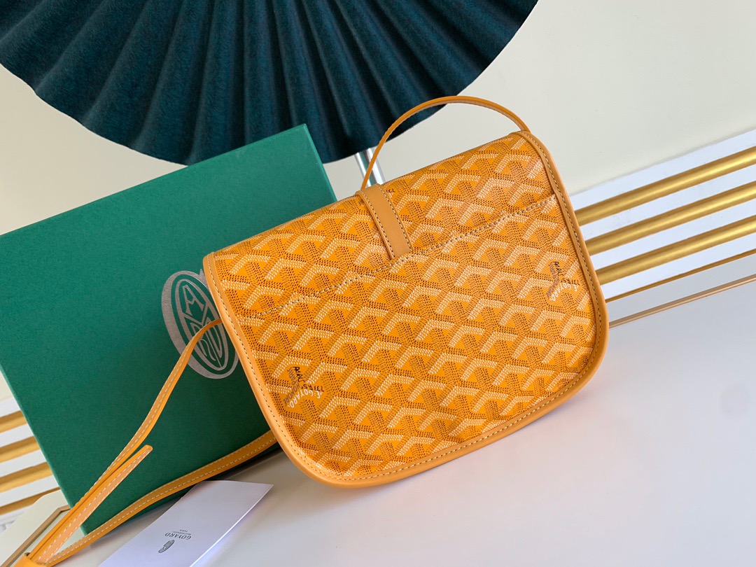 고야드 벨베데르 크로스백 옐로우