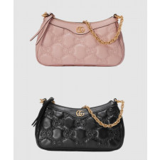 구찌 GG 마틀라세 레더 핸드백 735049