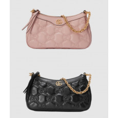 구찌 GG 마틀라세 레더 핸드백 735049