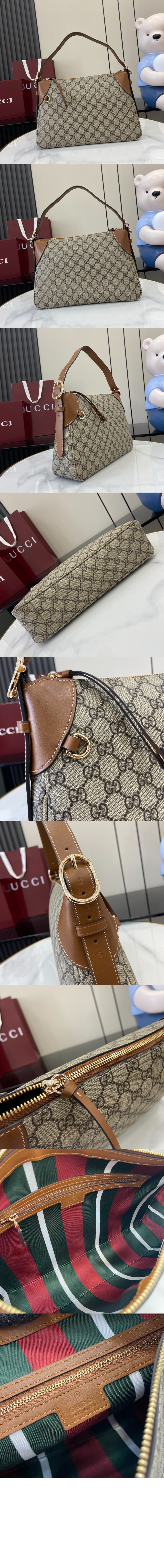 구찌 GG 엠블럼 미디엄 숄더백 815216