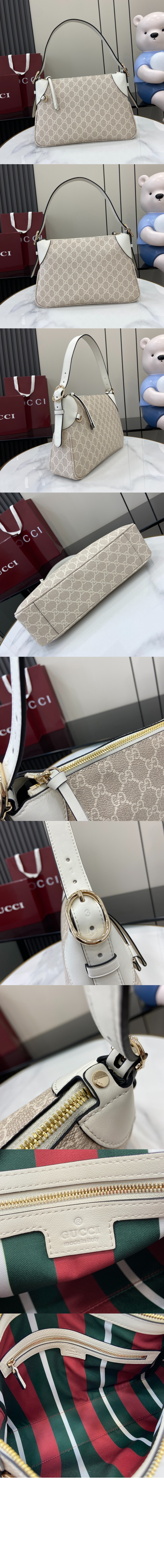 구찌 GG 엠블럼 미디엄 숄더백 815216