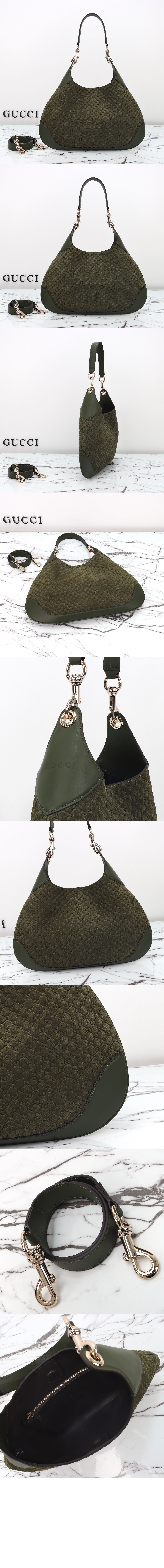 구찌 B] 라지 숄더백 834981