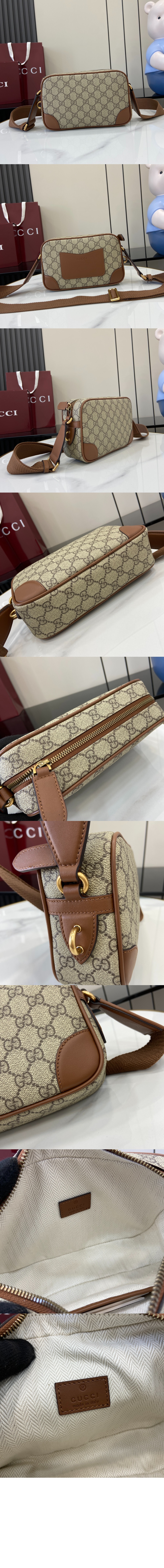 구찌 GG 엠블럼 엠보스 수퍼 미니백 821216