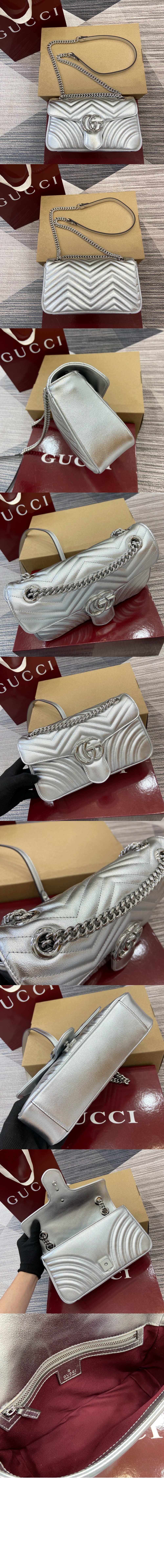 구찌 GG 마몽 스몰 숄더백 443497