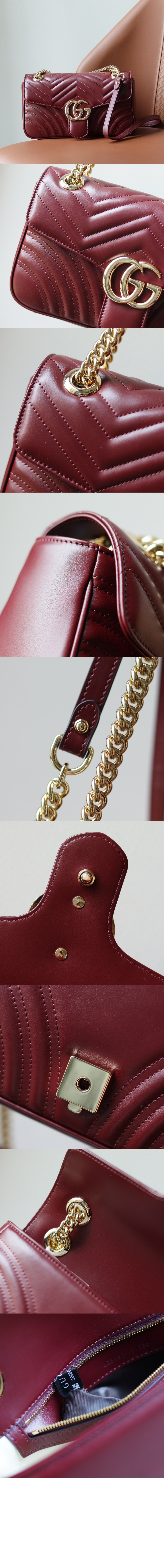 구찌 GG 마몽 스몰 숄더백 443497