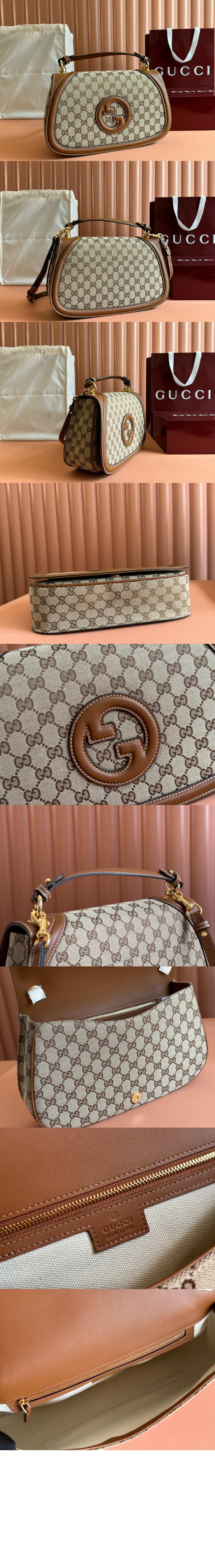 블론디 미디엄 탑 핸들백 815716