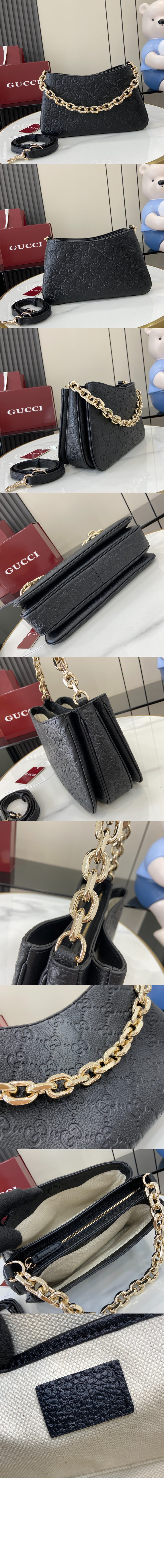 구찌 GG 엠블럼 스몰 숄더백 815263