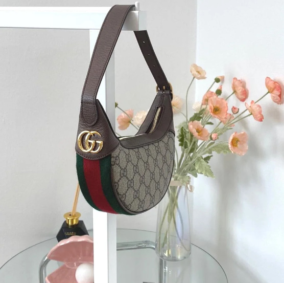 구찌 오피디아 GG 미니 호보 숄더백 가로 20cm x 세로15cm x 너비 5cm