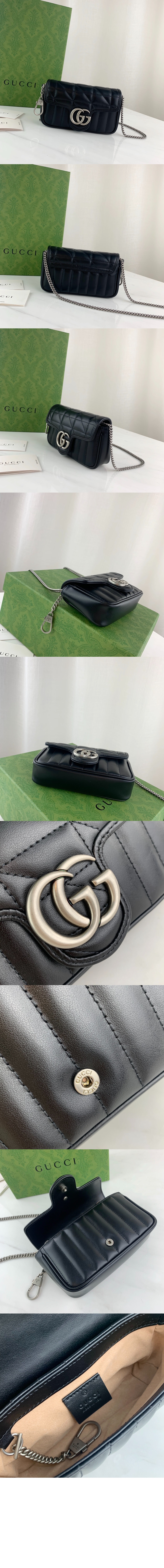 구찌 GG 마몽 수퍼 미니백 476433