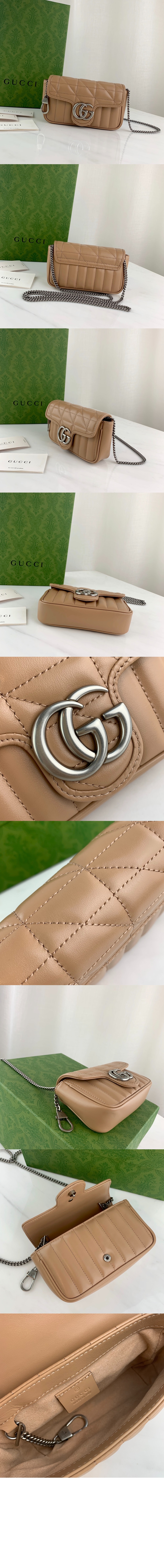 구찌 GG 마몽 수퍼 미니백 476433