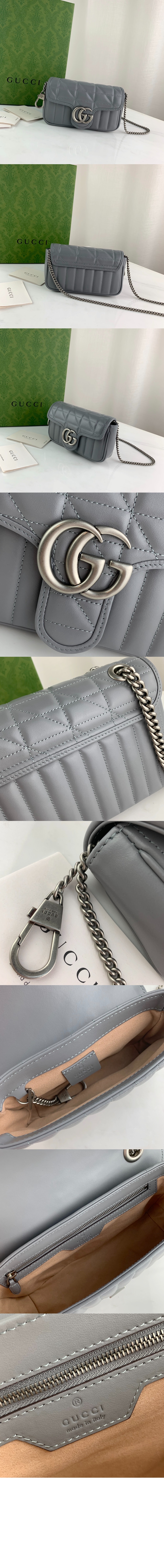 구찌 GG 마몽 수퍼 미니백 476433