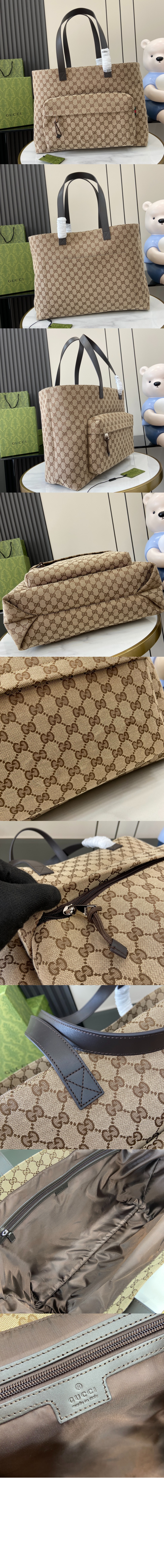 라지 GG 토트백 802166