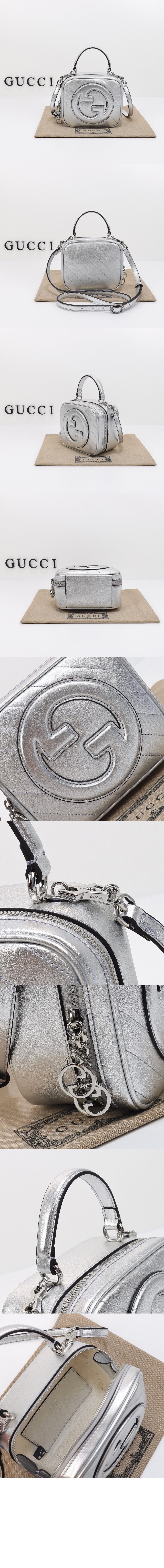 블론디 스몰 탑 핸들백 744434