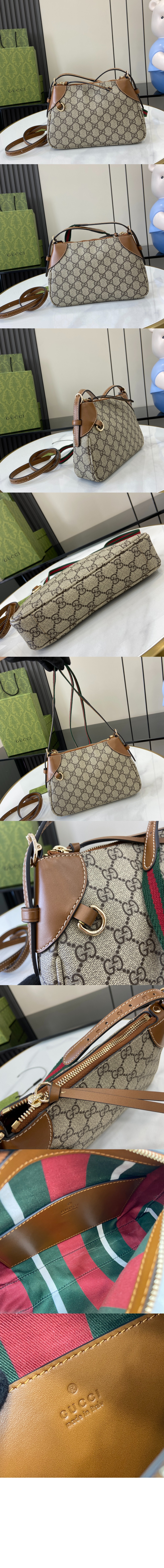 구찌 GG 엠블럼 스몰 숄더백 815218