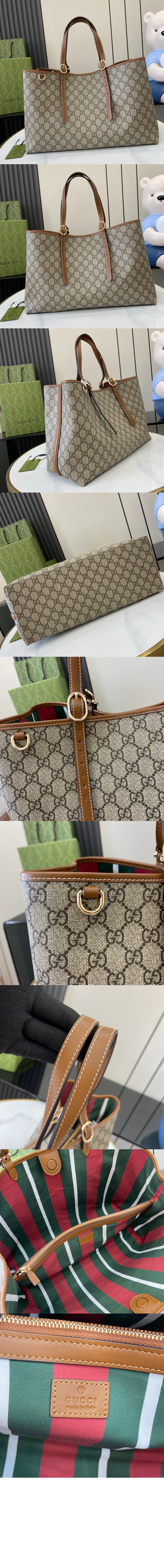 구찌 GG 엠블럼 미디엄 숄더백 815213