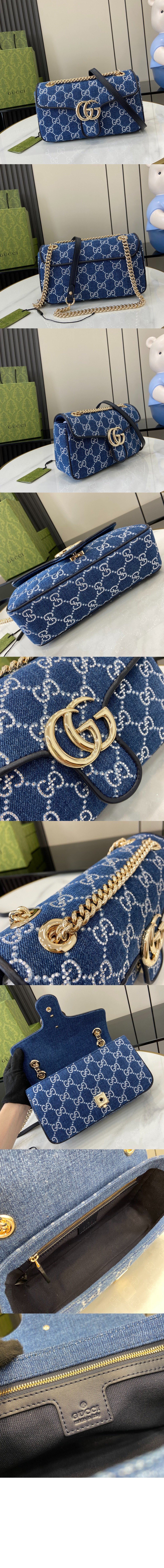 구찌 GG 마몽 스몰 숄더백 443497