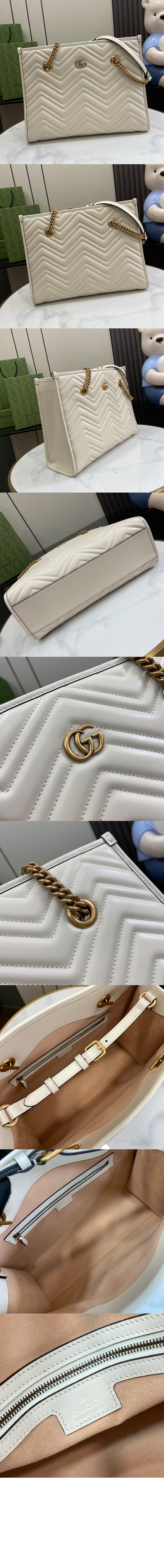 구찌 GG 토트 마몽 미디엄 779724