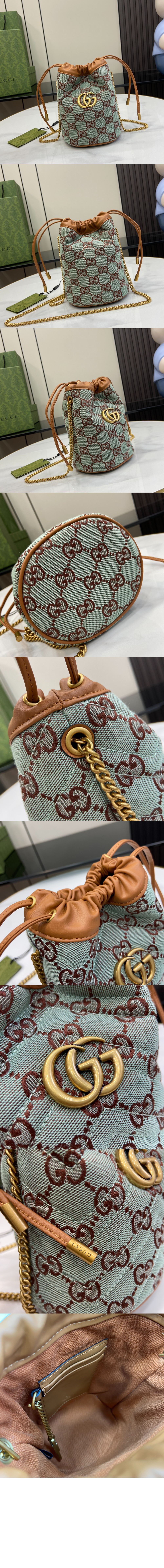 구찌 GG 수퍼 미니 버킷백 783175