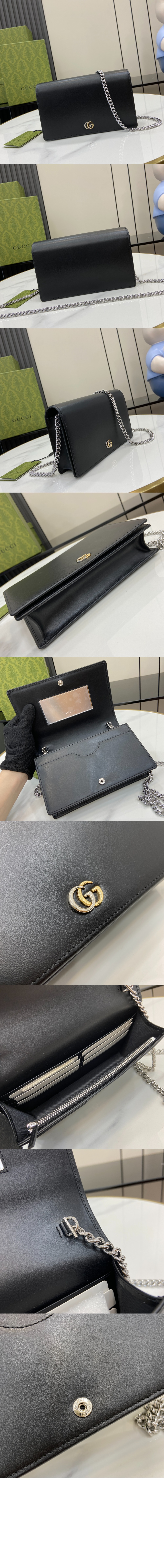 구찌 GG 마몽 체인 지갑 790060