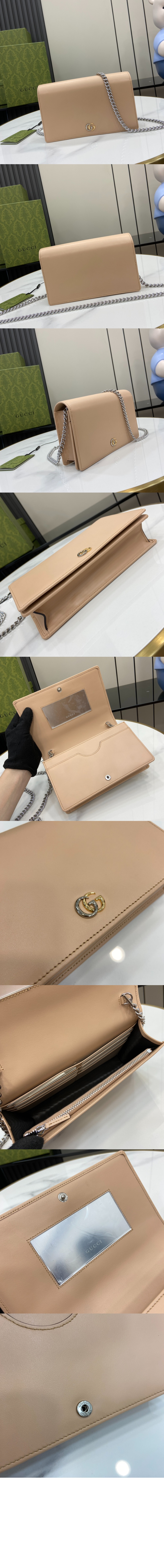 구찌 GG 마몽 체인 지갑 790060