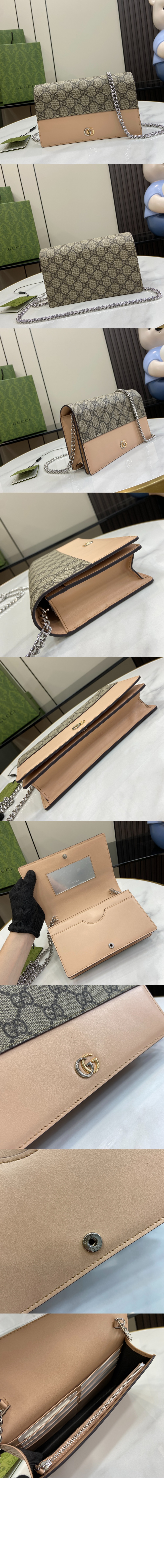 구찌 GG 마몽 체인 지갑 790060