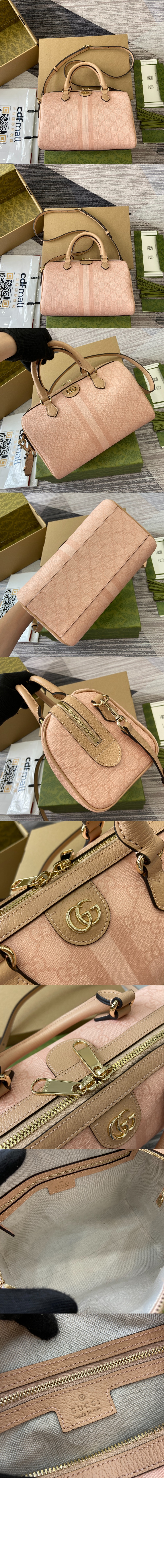 구찌 GG 스몰 탑 핸들백 772061