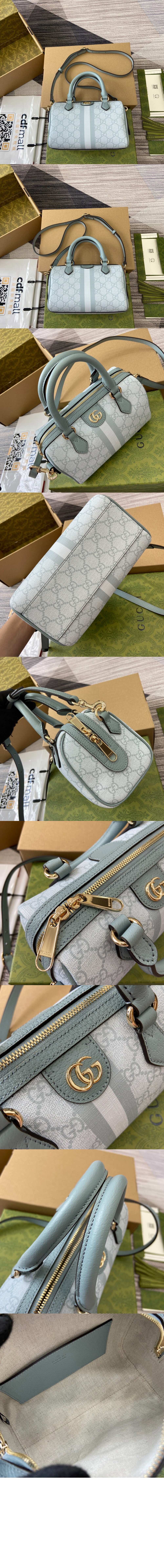 구찌 GG 미니 탑 핸들백 772053