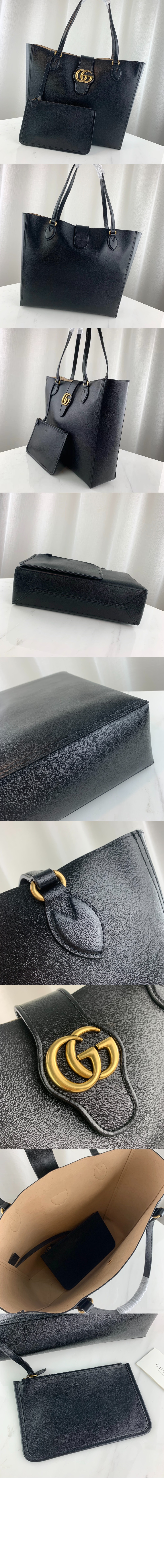 더블 G 미듐 토트백 649577