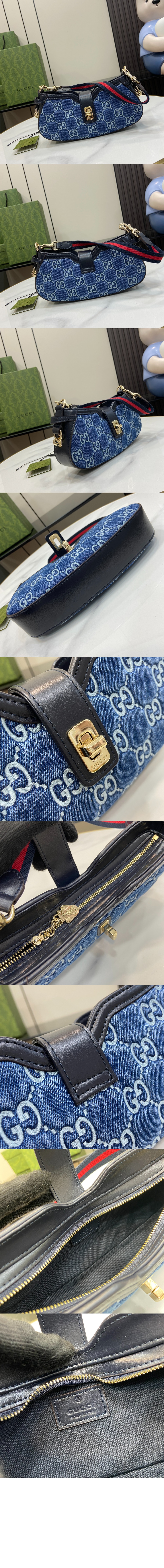 구찌 문 사이드 미니 숄더백 786015