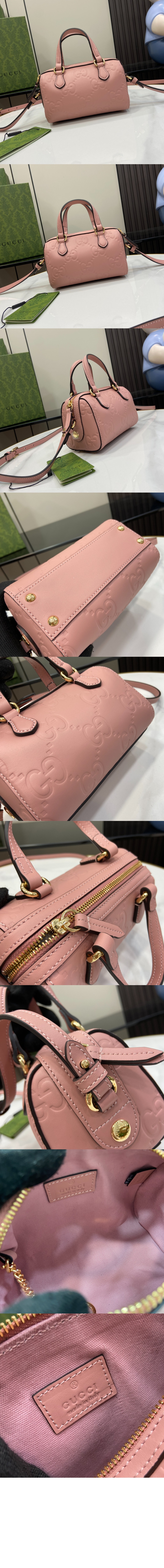 구찌 GG 수퍼 미니 탑 핸들백 790130