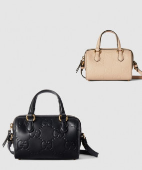 구찌 GG 수퍼 미니 탑 핸들백 790130