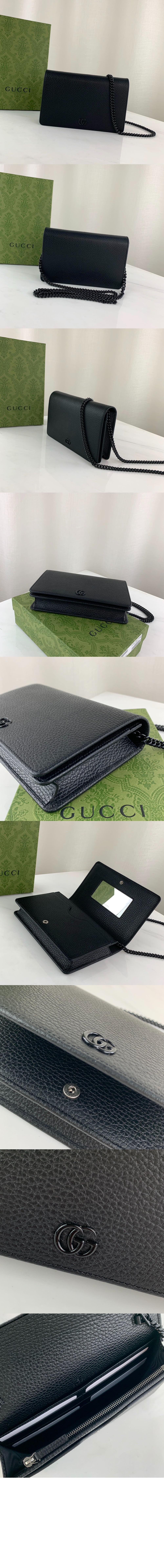 구찌 GG 마몽 체인 지갑 497985