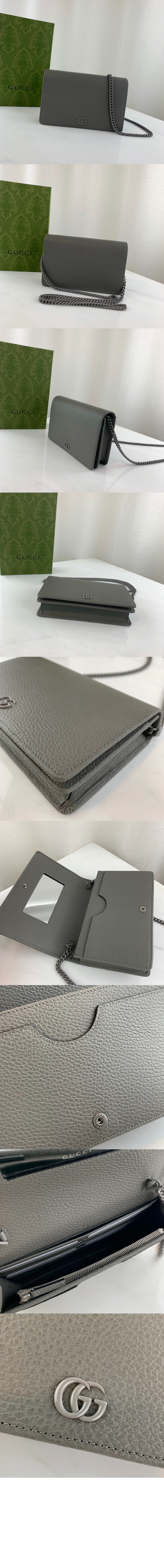 구찌 GG 마몽 체인 지갑 497985