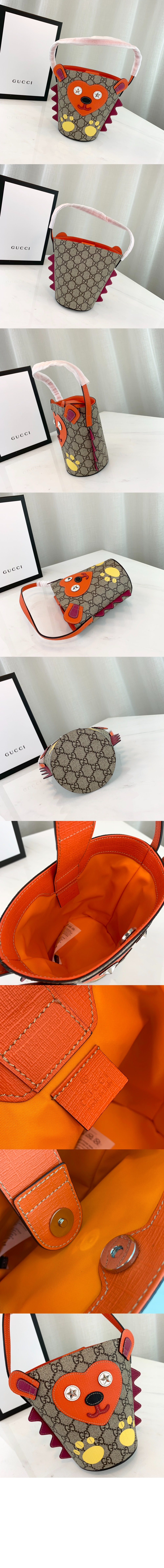 구찌 GG 베어 물통 가방 580421