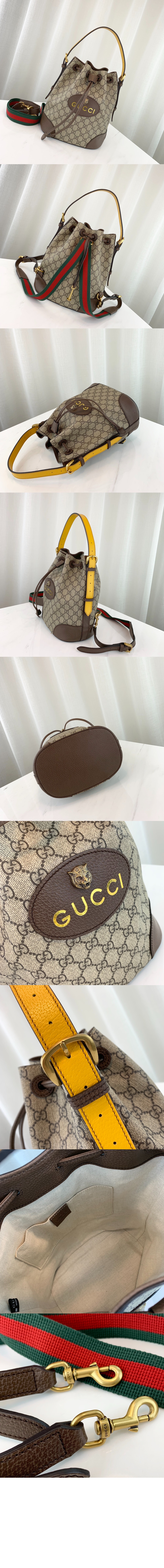 구찌 GG 수프림 네오 빈티지 백팩 473875