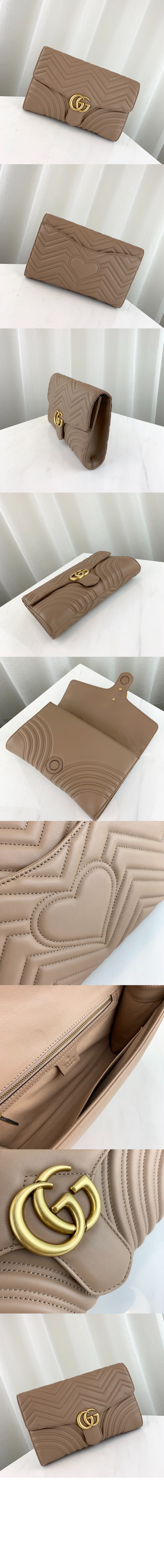 구찌 GG 마몬트 마틀라세 클러치 498079