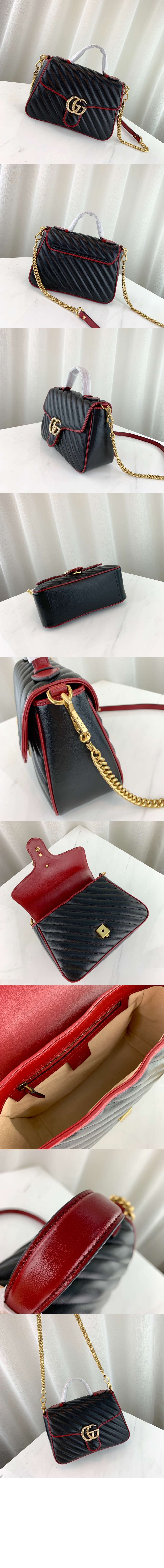 GG마몽 탑핸들 숄더백 498110