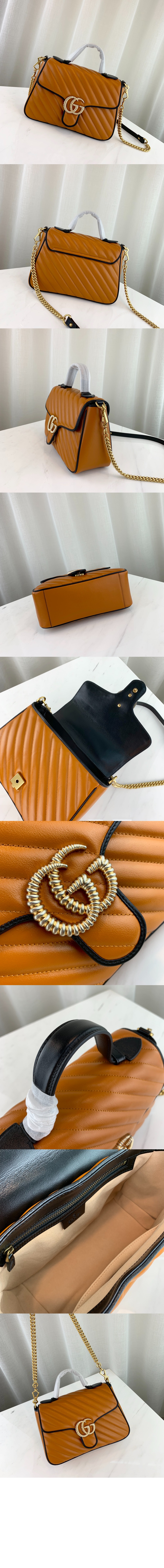 GG마몽 탑핸들 숄더백 498110