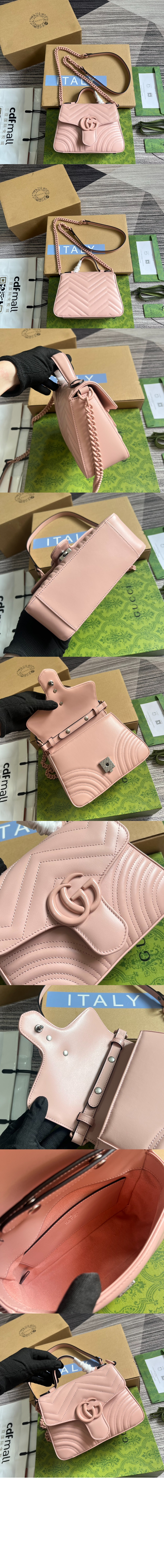 미니 탑 핸들백 702563