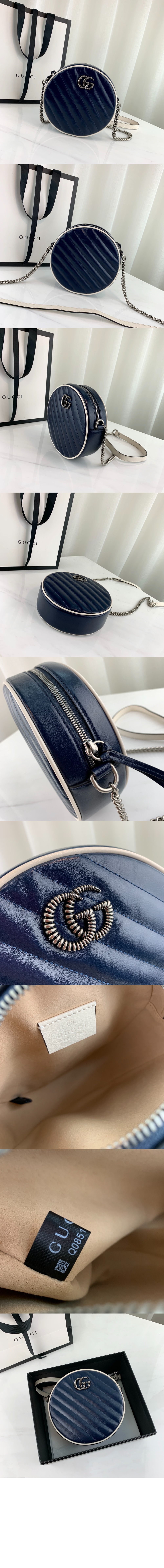 구찌 GG 마몽 미니 라운드백 550154