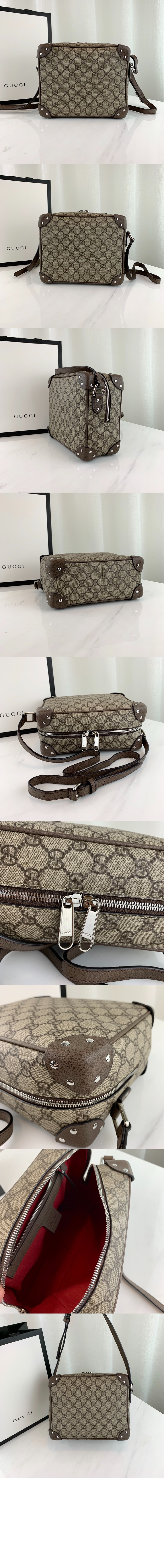 구찌 GG 엠보스 숄더백 626363