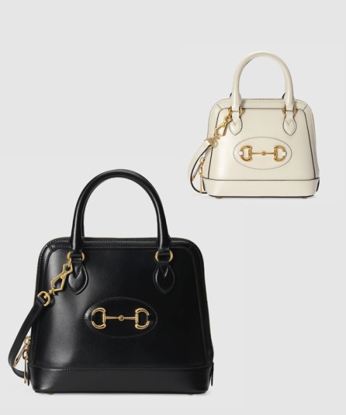 홀스빗 1955 미니 탑핸들백 레더 640716