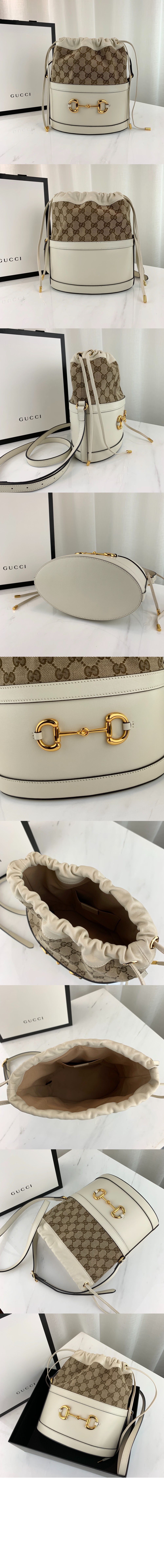 구찌 1955 홀스빗 버킷백 602118