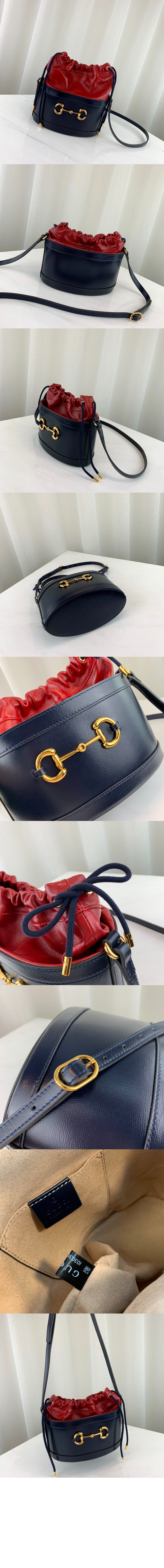 구찌 1955 홀스빗 버킷백 602118