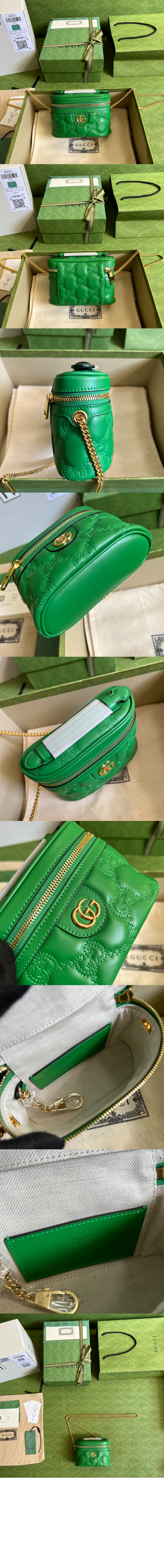 구찌 GG 마틀라세 탑 핸들 미니백 723770