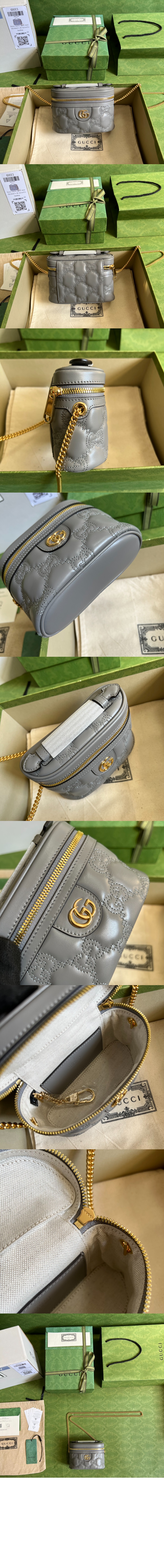 구찌 GG 마틀라세 탑 핸들 미니백 723770
