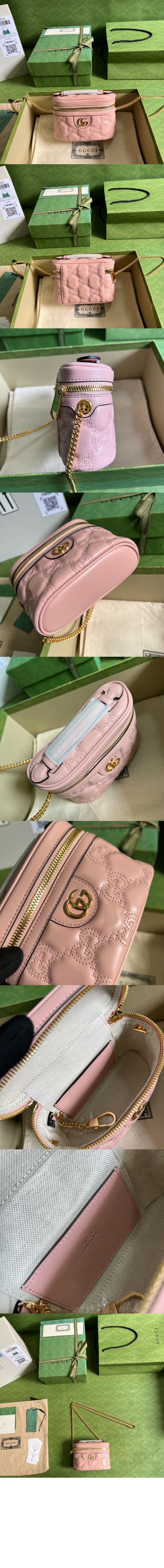 구찌 GG 마틀라세 탑 핸들 미니백 723770