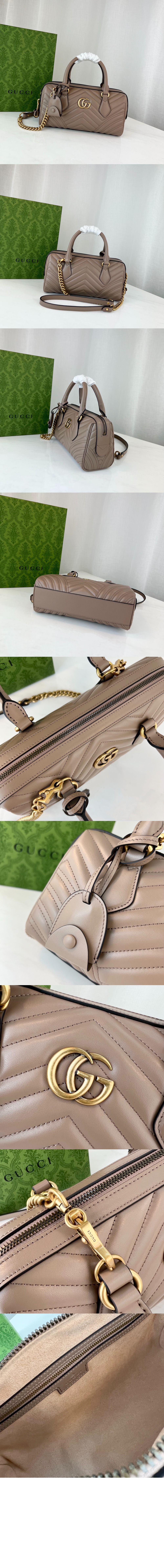 구찌 GG 마몽 스몰 탑핸들백 746319